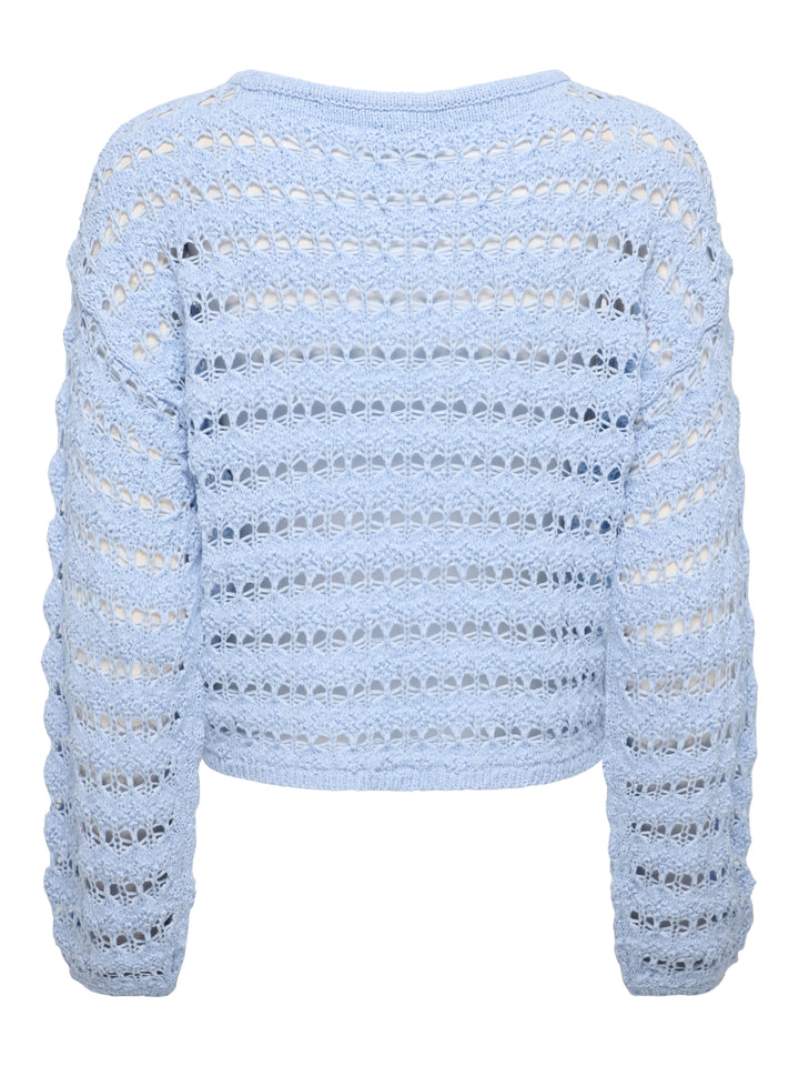 ONLGEENA LS O-NECK PATTERN LOOSE CC, Cashmere Blue 193179 Bild 2