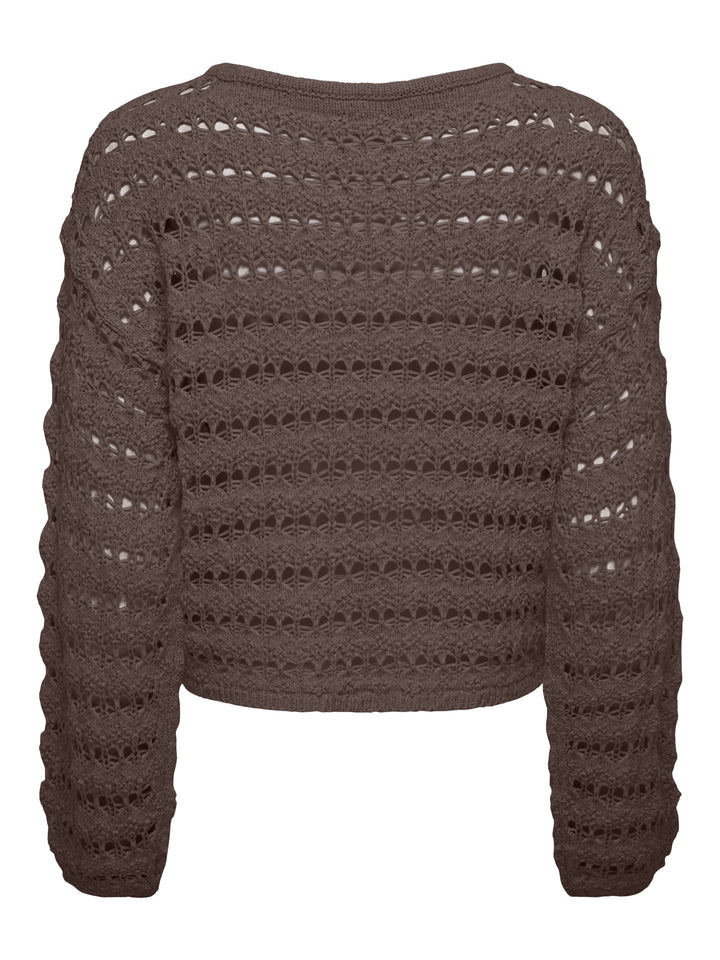 ONLGEENA LS O-NECK PATTERN LOOSE CC, Chocolate Martini 286415 Bild 2