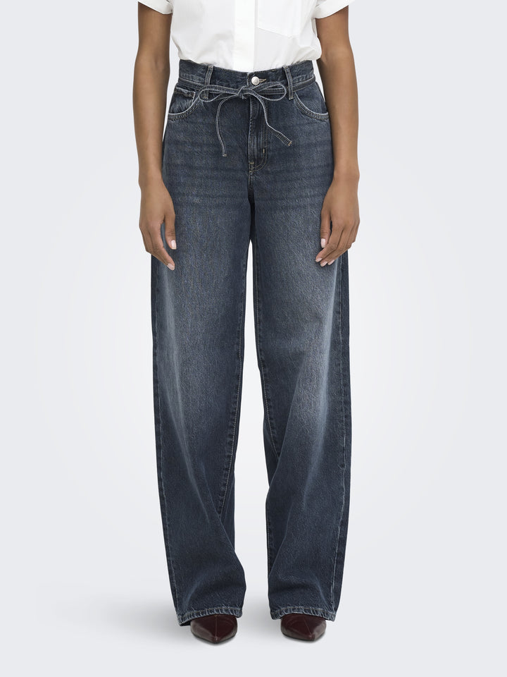 ONLGIANNA MW STRAIGHT DNM DOT003 NO, Special Blue Grey Denim 264035 Bild 3