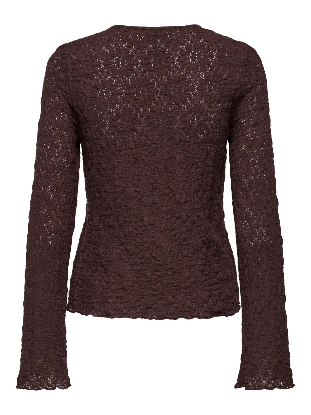 ONLGIAVANNA L/S TOP JRS, Decadent Chocolate 215570 Bild 2