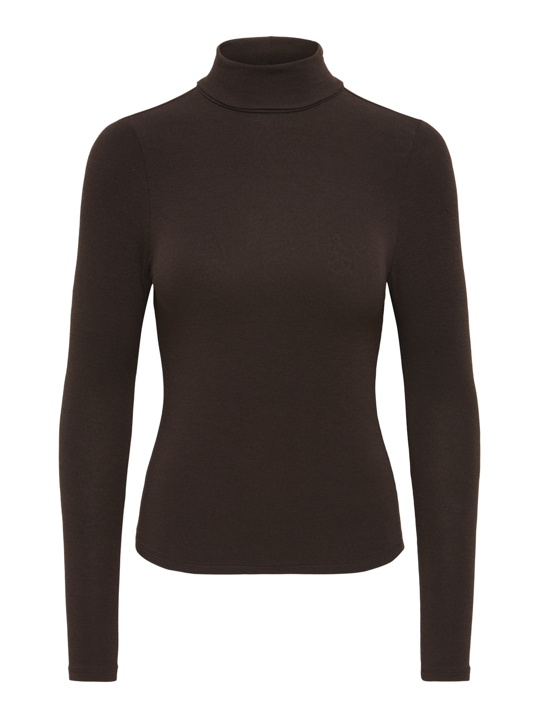 ONLGLAMOUR L/S ROLL-NECK TOP JRS NO, Black Coffee 177943 Bild 1