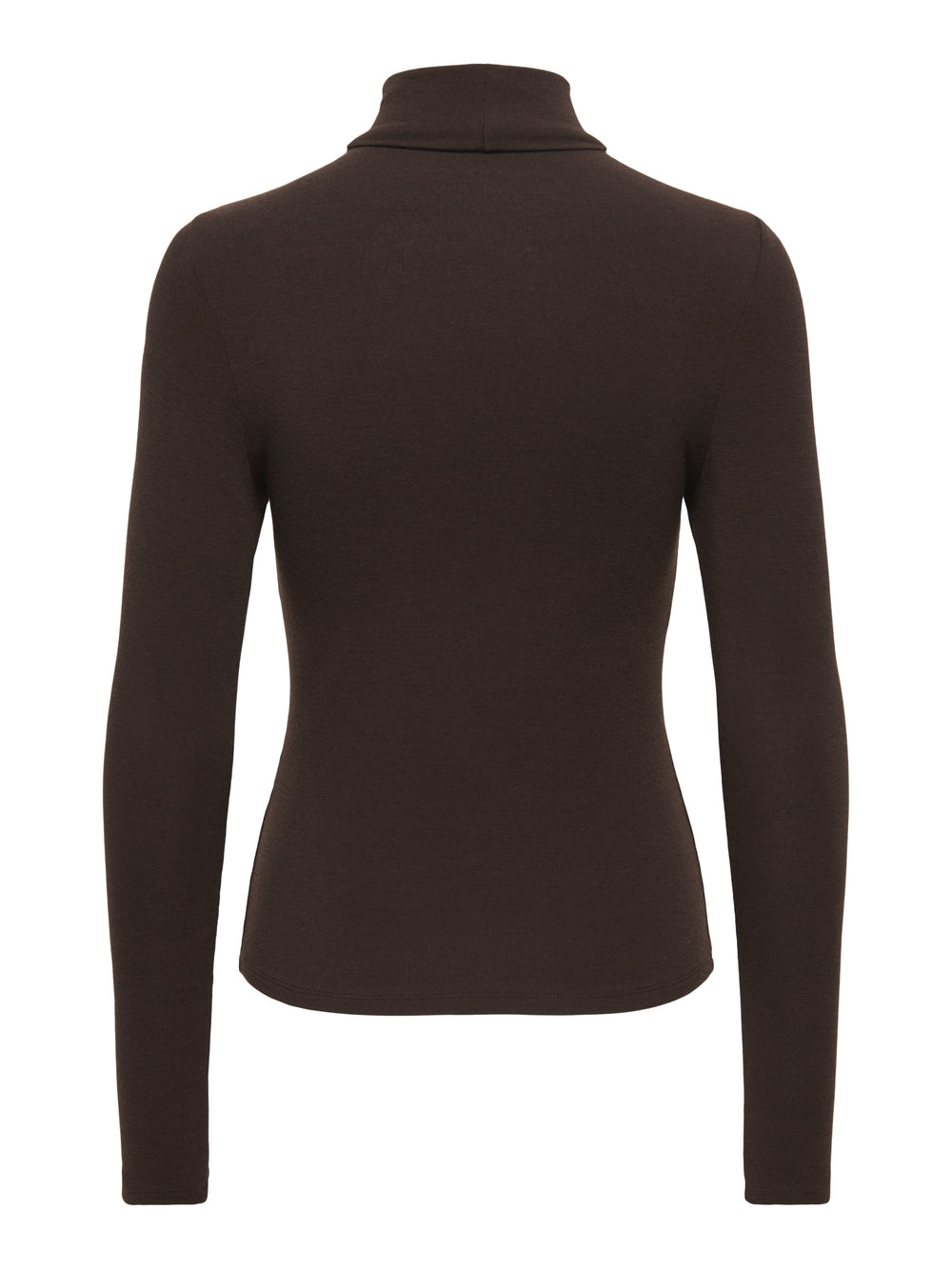 ONLGLAMOUR L/S ROLL-NECK TOP JRS NO, Black Coffee 177943 Bild 2