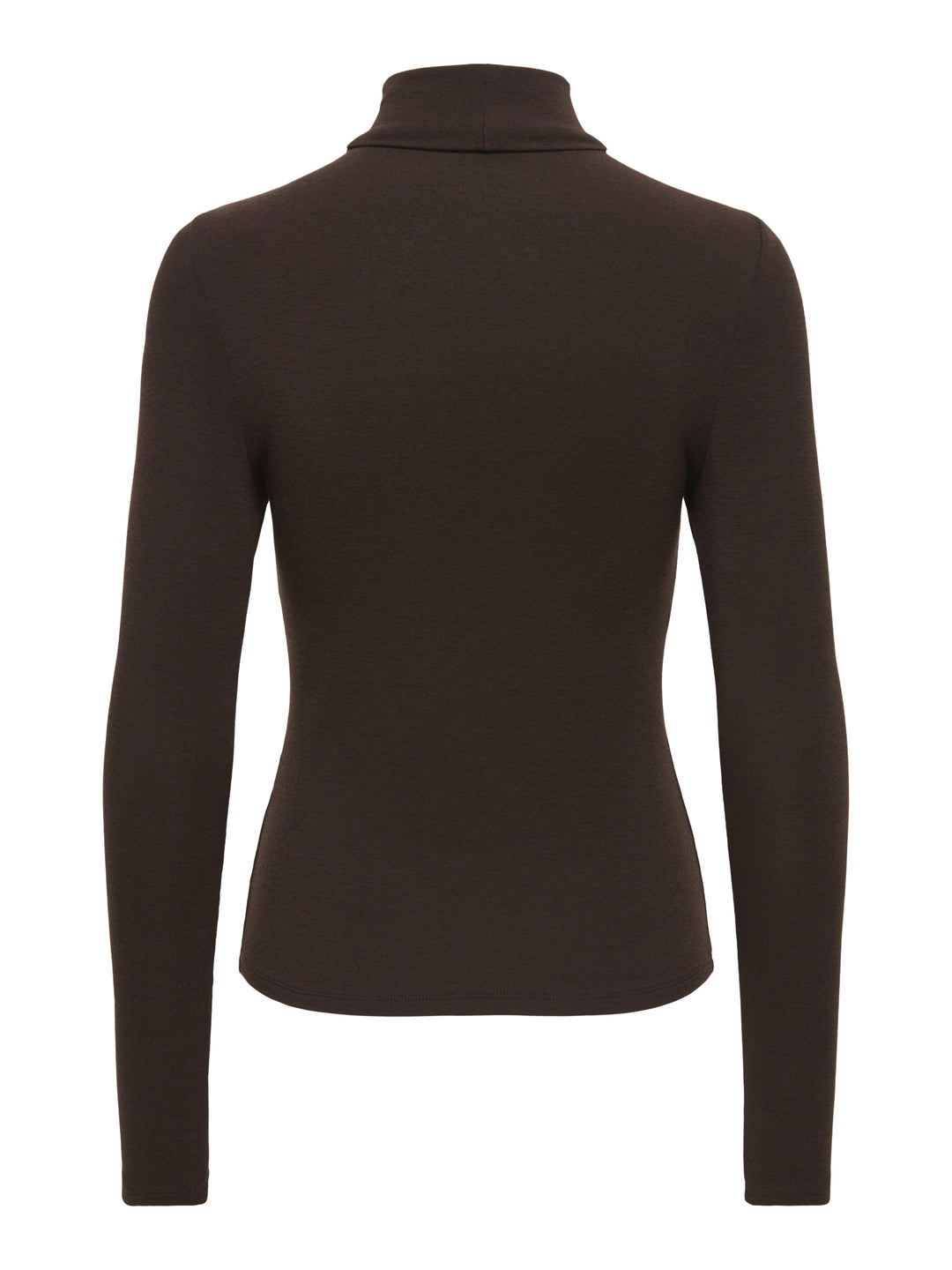 ONLGLAMOUR L/S ROLL-NECK TOP JRS NO, Black Coffee 177943 Bild 2