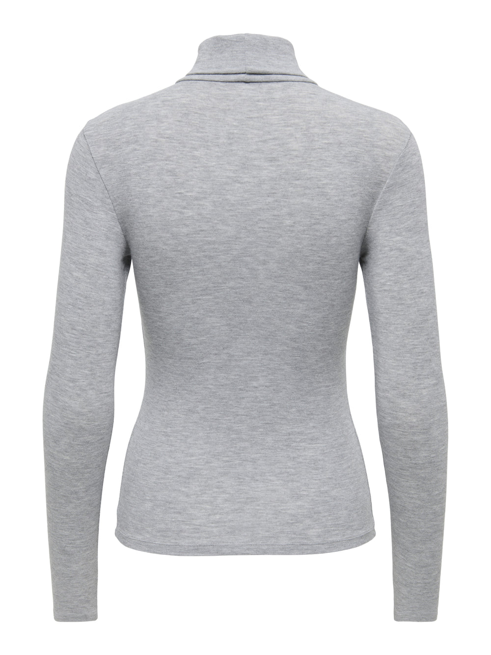 ONLGLAMOUR L/S ROLL-NECK TOP JRS NO, Light Grey Melange 179073 Bild 2