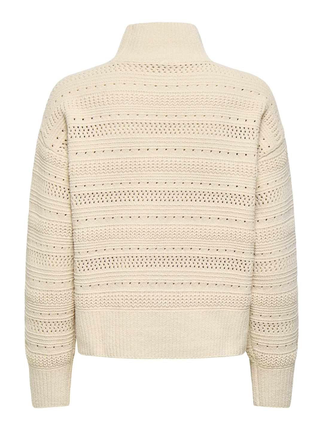 ONLGLOBE LS PATTERN HIGHNECK BF KNT, Birch 180083 Bild 3