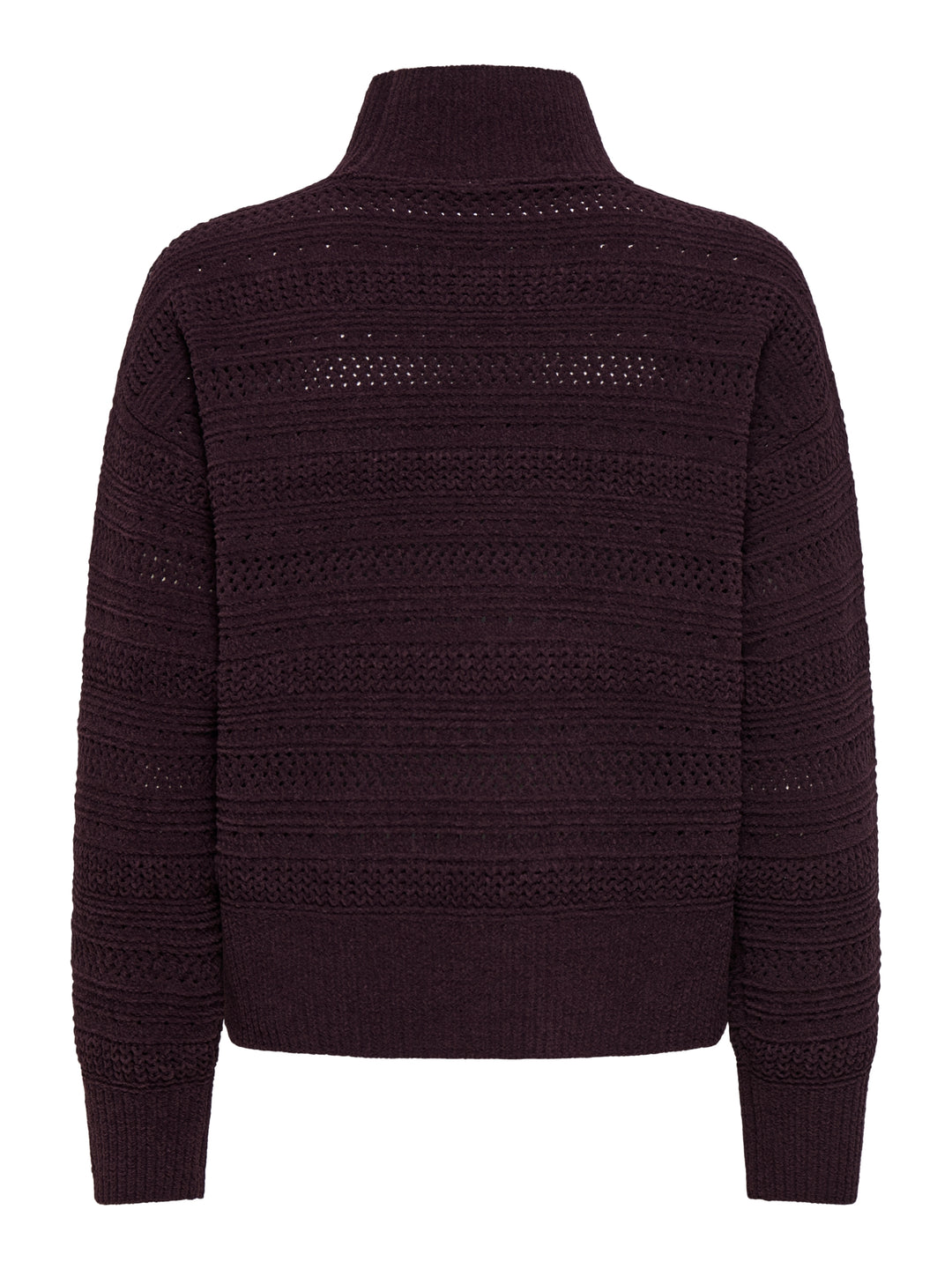 ONLGLOBE LS PATTERN HIGHNECK BF KNT, Fudge 184723 Bild 3