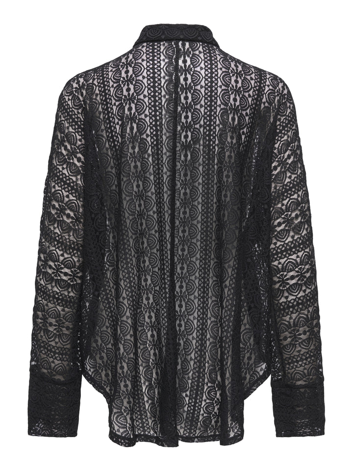 ONLGRACE JOKI L/S SHIRT WVN, Black 177911 Bild 2