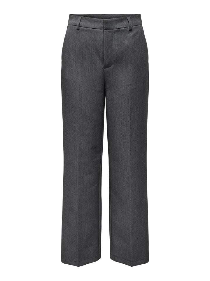 ONLHATTIE-LANA HW W MEL PANT TLR NO, Dark Grey Melange 179074 Bild 1
