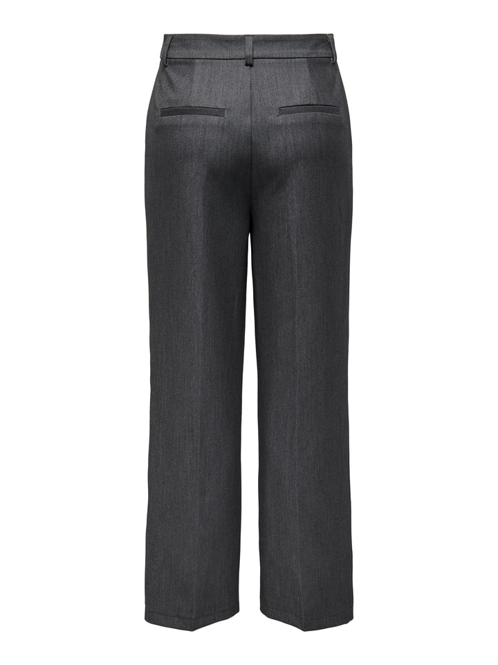 ONLHATTIE-LANA HW W MEL PANT TLR NO, Dark Grey Melange 179074 Bild 2