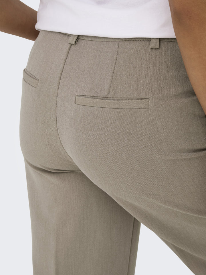 ONLHATTIE-LANA HW W MEL PANT TLR NO, Taupe Gray/MELANGE 198930001 Bild 5
