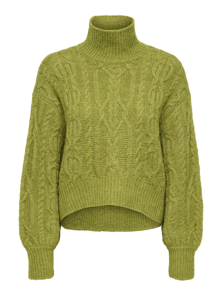 ONLHILDE LS SHORT CABLE KNT, Cardamom Seed/Melange 301962001 Bild 1