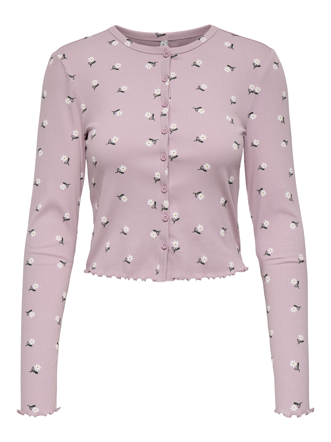 ONLINA L/S CARDIGAN JRS, Keepsake Lilac/Days flower 244515001 Bild 1