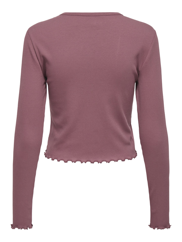 ONLINA L/S CARDIGAN JRS, Rose Brown 207991 Bild 2