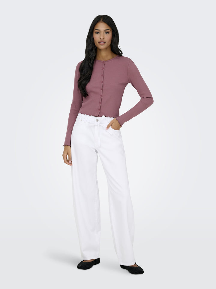 ONLINA L/S CARDIGAN JRS, Rose Brown 207991 Bild 7
