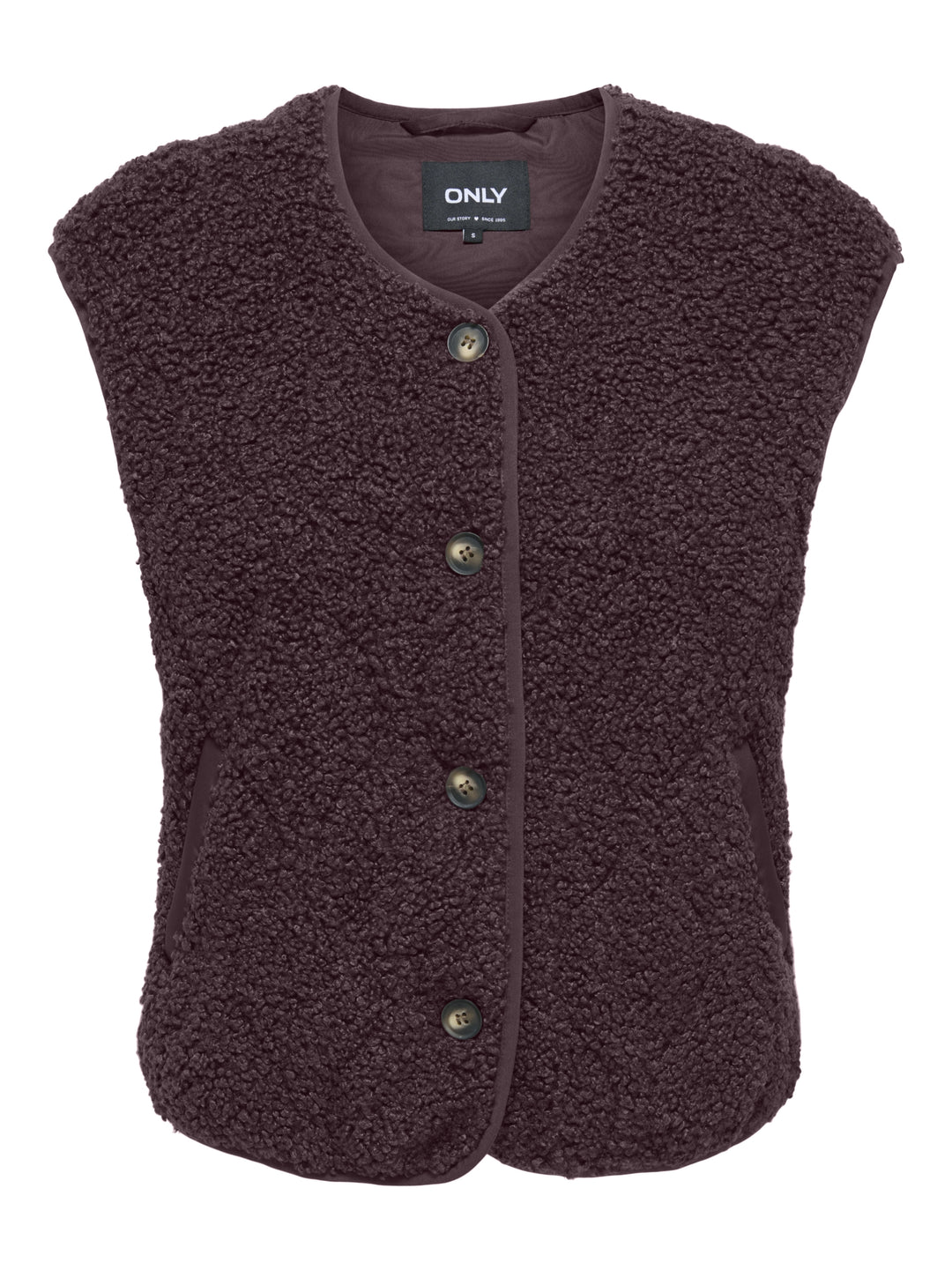 ONLINES TEDDY WAISTCOAT CC OTW, Fudge 184723 Bild 1