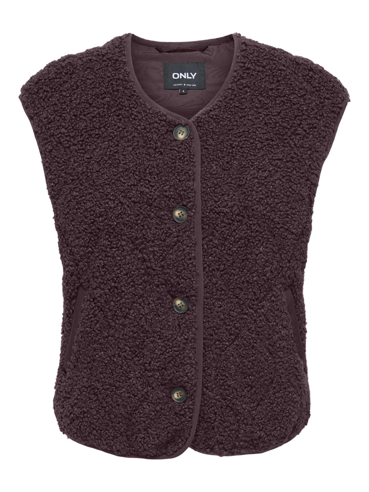 ONLINES TEDDY WAISTCOAT CC OTW, Fudge 184723 Bild 1