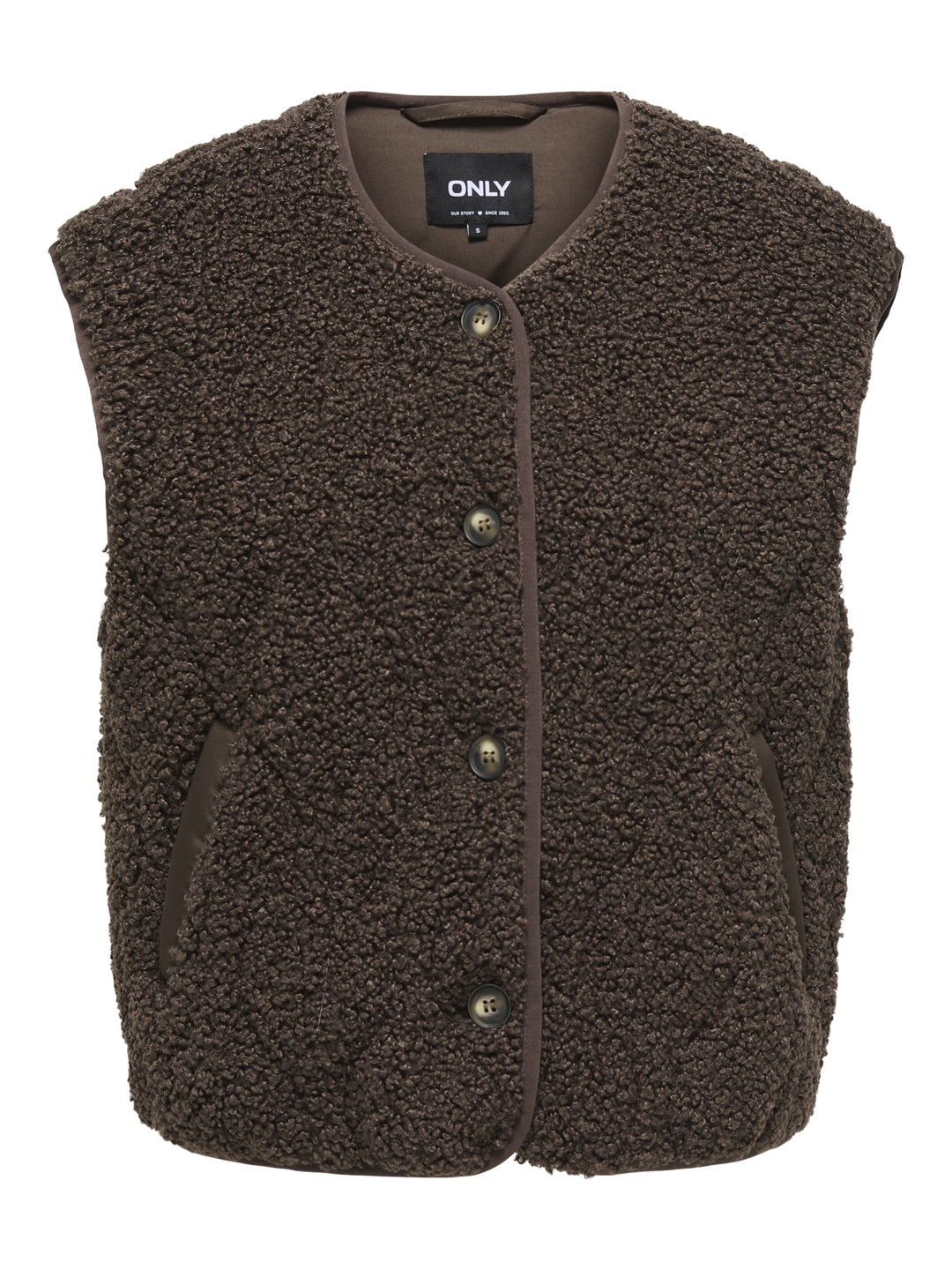 ONLINES TEDDY WAISTCOAT CC OTW, Chocolate Martini 286415 Bild 1