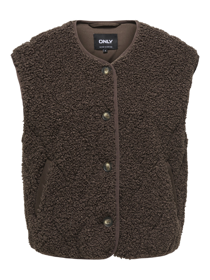 ONLINES TEDDY WAISTCOAT CC OTW, Chocolate Martini 286415 Bild 1