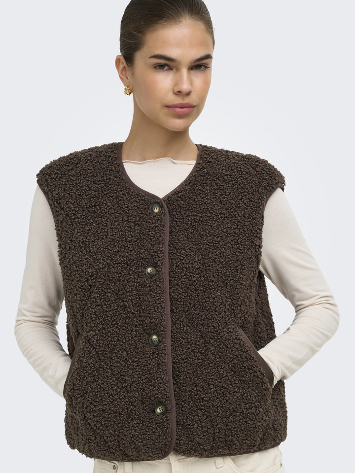 ONLINES TEDDY WAISTCOAT CC OTW, Chocolate Martini 286415 Bild 7