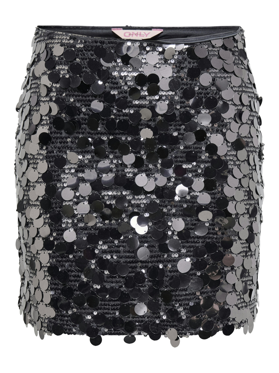 ONLJADEL SEQUINS SKIRT WVN, Gunmetal/W. GUNMETAL SEQUINS 177948006 Bild 1