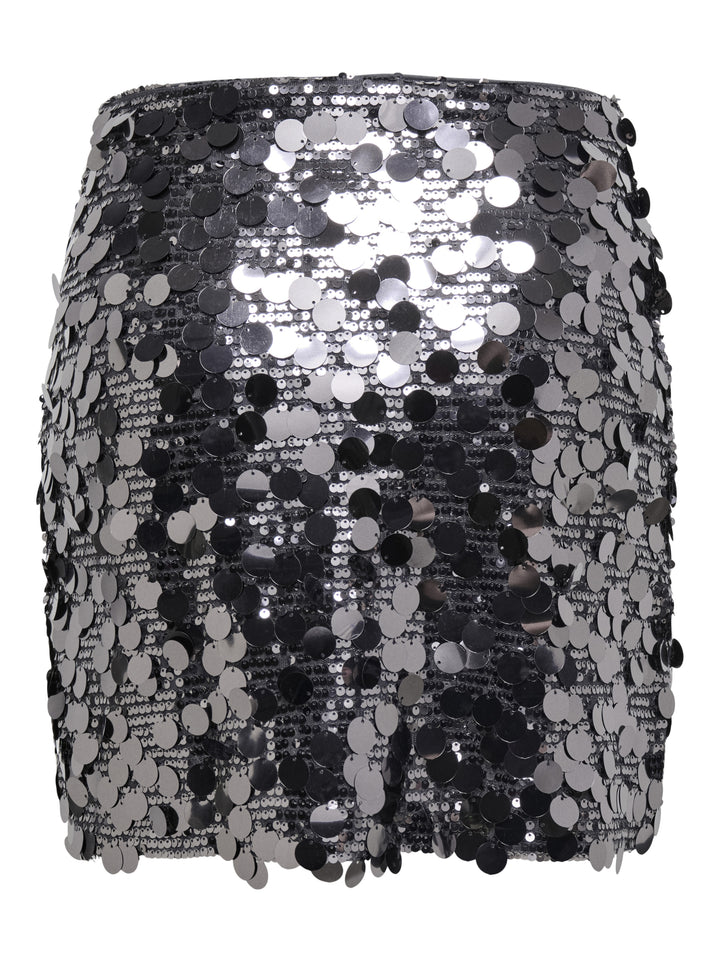 ONLJADEL SEQUINS SKIRT WVN, Gunmetal/W. GUNMETAL SEQUINS 177948006 Bild 2