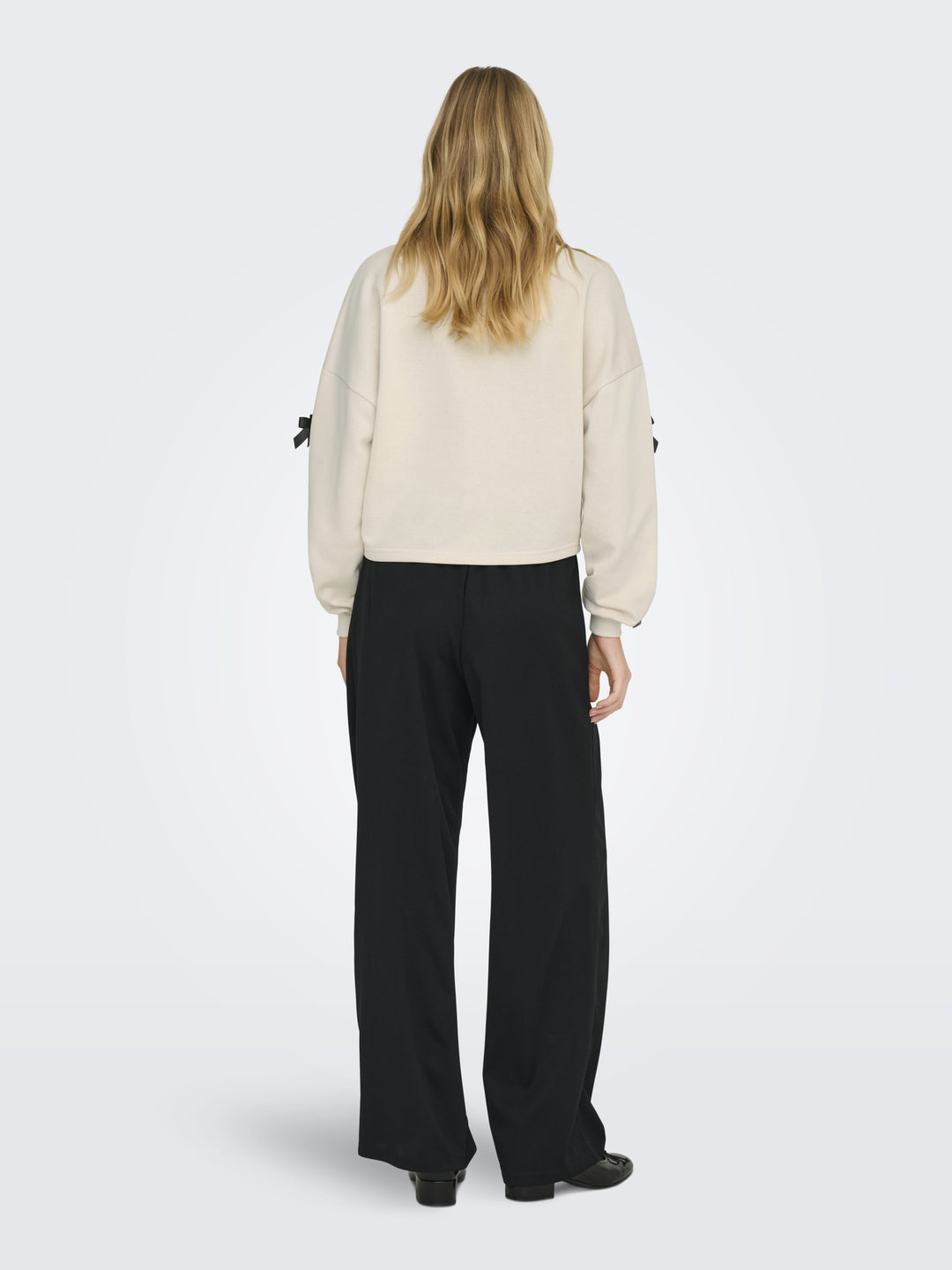 ONLJEDEITE L/S BOW BOX UB SWT, Birch/Black bows 180083001 Bild 3
