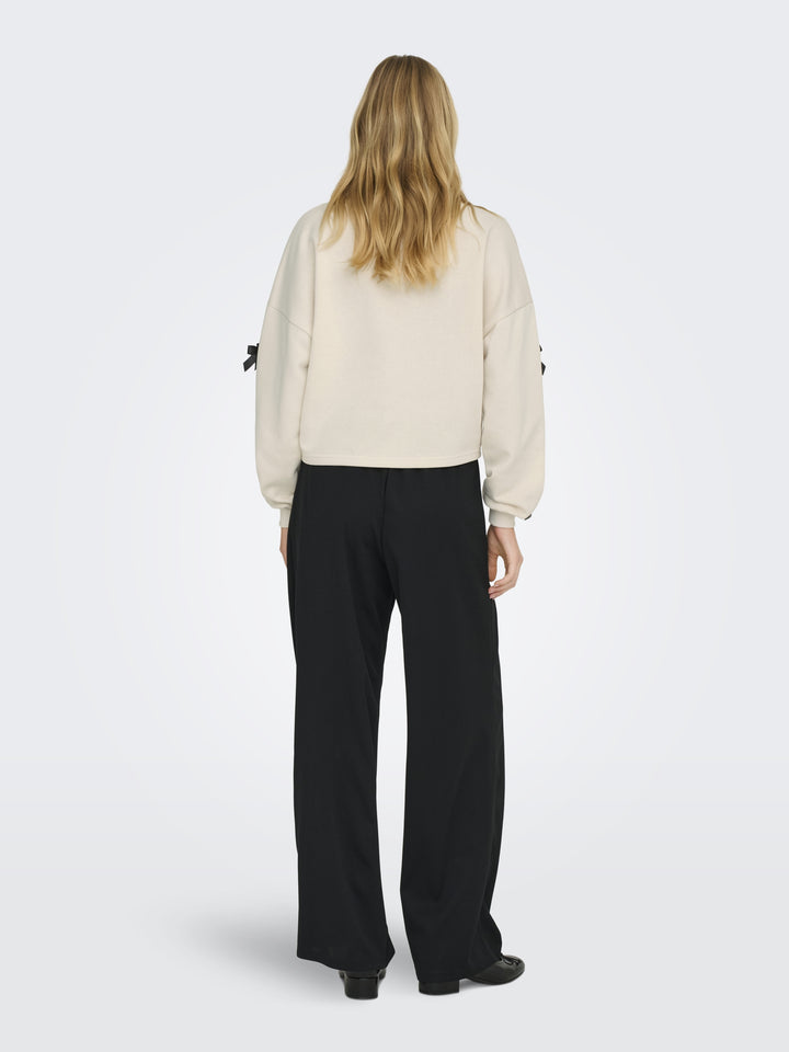 ONLJEDEITE L/S BOW BOX UB SWT, Birch/Black bows 180083001 Bild 3