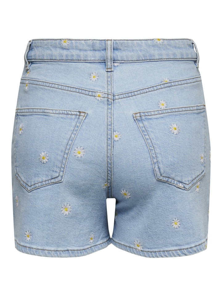 ONLJOSEPHINE HW DAISY DNM SHORTS AZ, Light Blue Denim 177934 Bild 1