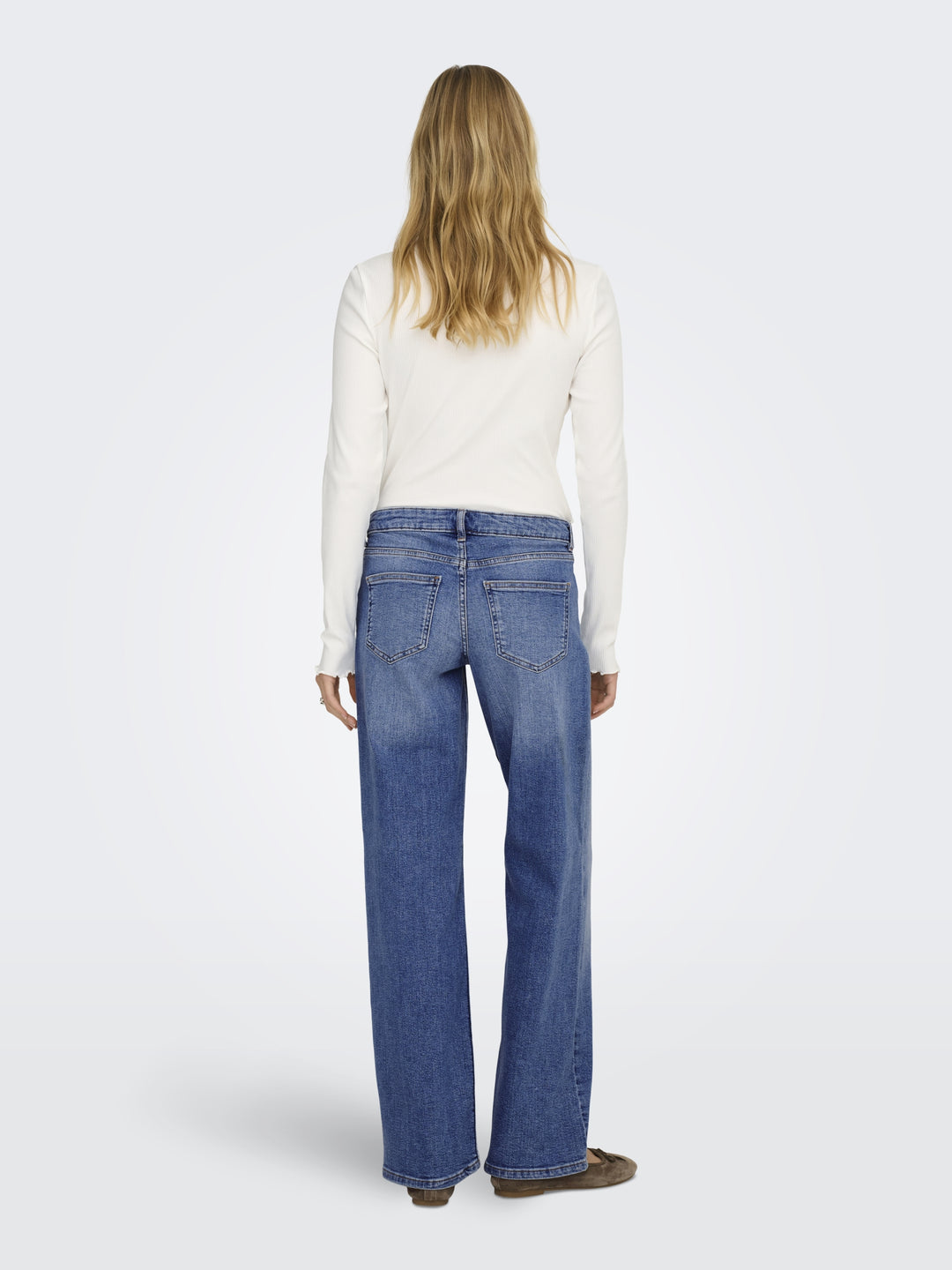 ONLJUDY-O LW WIDE LEG DNM TAI712 NO, Medium Blue Denim 179695 Bild 3