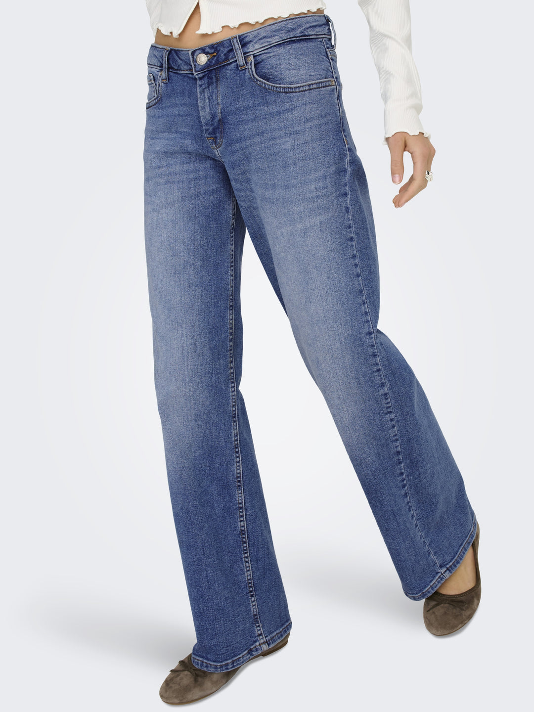 ONLJUDY-O LW WIDE LEG DNM TAI712 NO, Medium Blue Denim 179695 Bild 5