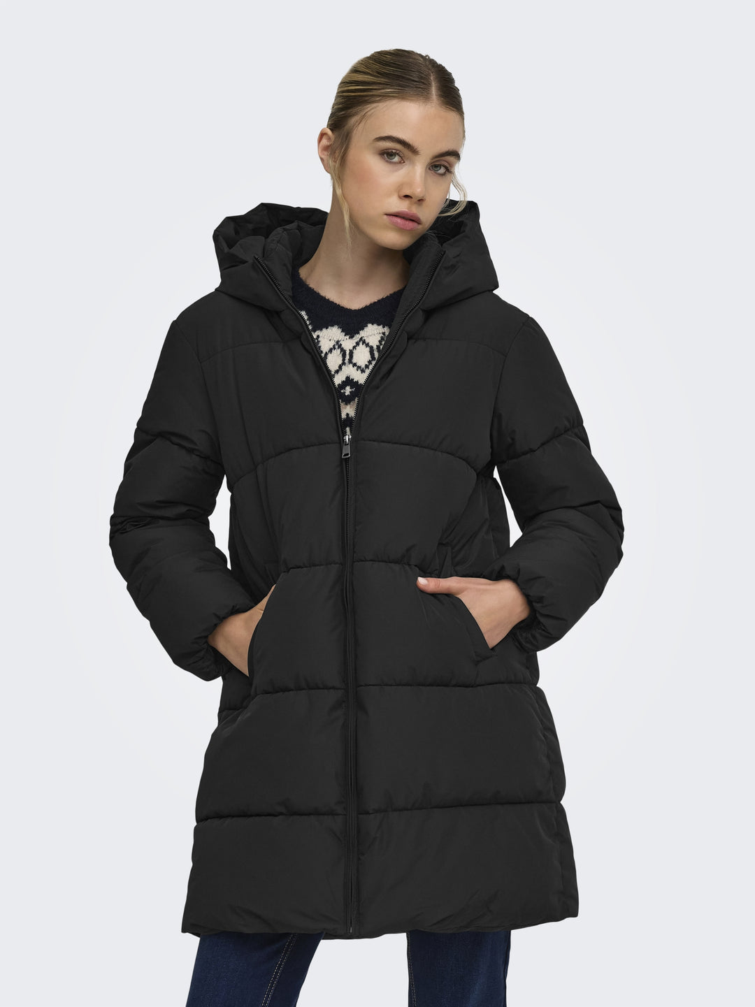 ONLJUTA PUFFER COAT OTW, Black 177911 Bild 4