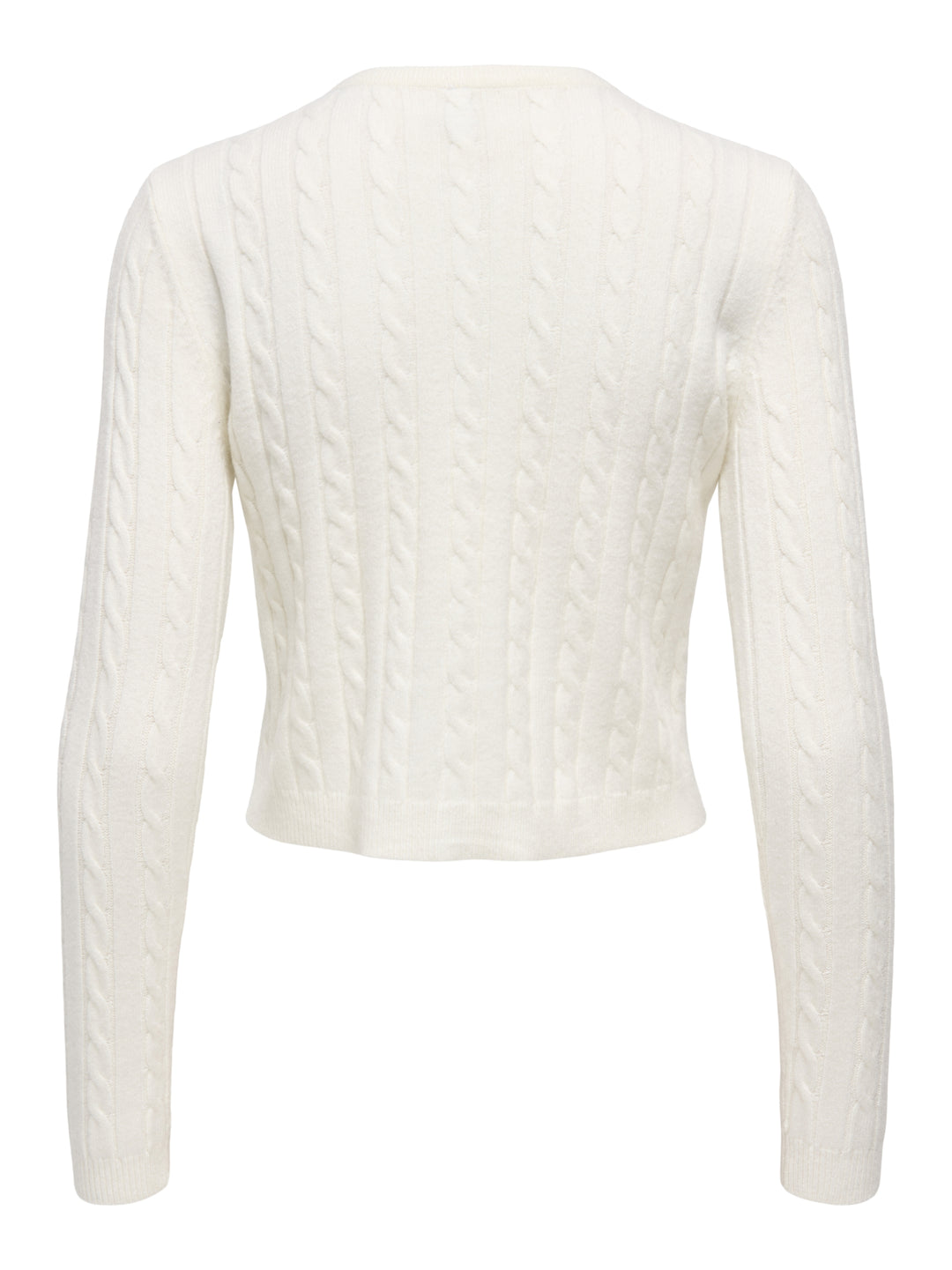 ONLKATIA LS CABLE BUTTON CARDIGAN C, Baby'S Breath/True Red Heart Emb/Dt 304181007 Bild 2