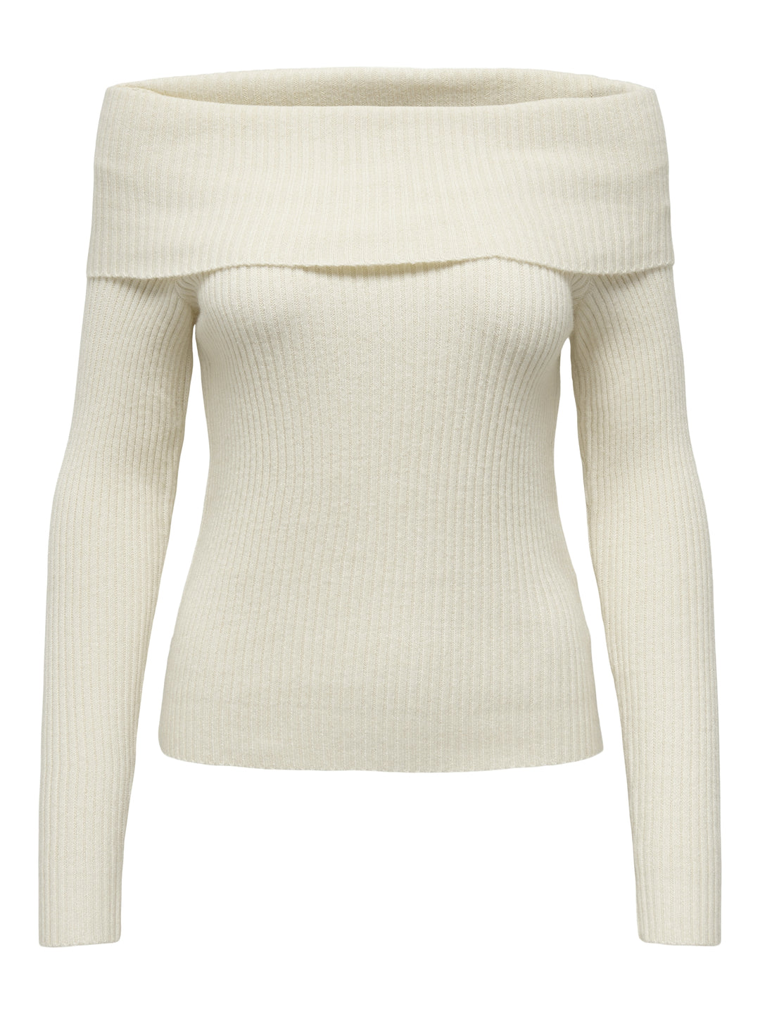 ONLKATIA LS OFF SHOULDER KNT NOOS, Whitecap Gray/Melange 196844001 Bild 1