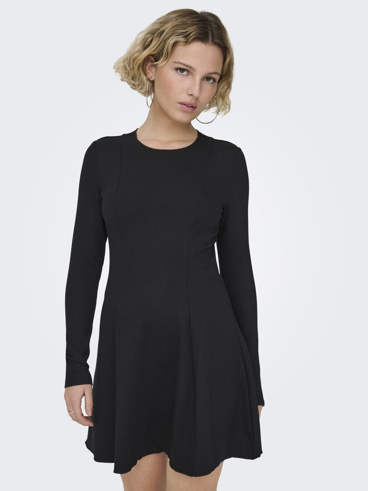 ONLKENYA L/S DRESS JRS, Black 177911 Bild 4