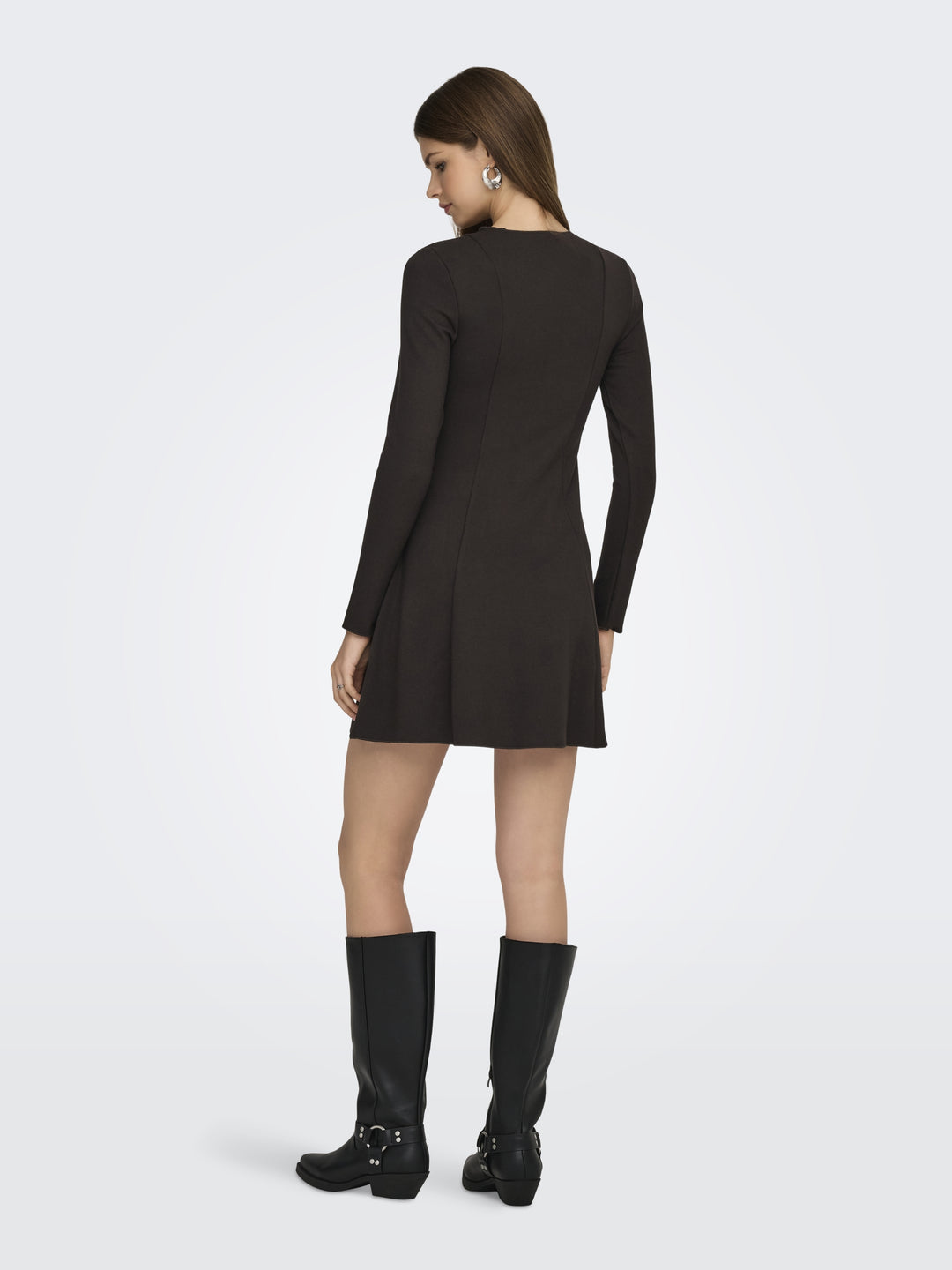 ONLKENYA L/S DRESS JRS, Chocolate Torte 244915 Bild 4