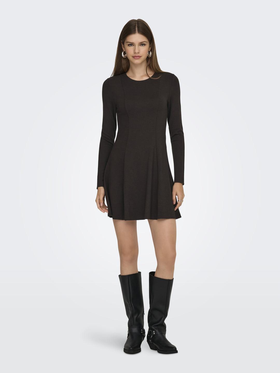 ONLKENYA L/S DRESS JRS, Chocolate Torte 244915 Bild 5
