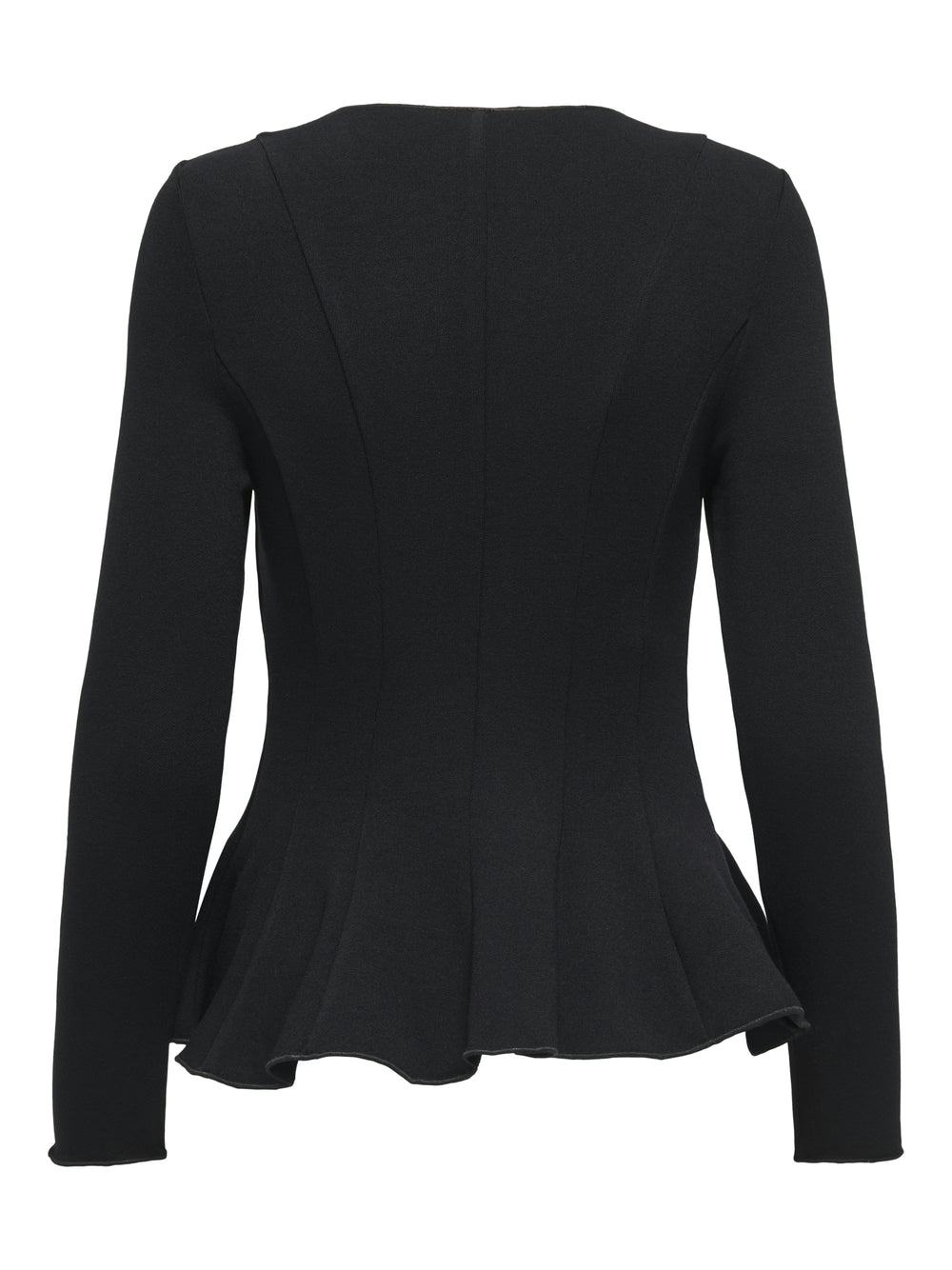 ONLKENYA L/S PEPLUM TOP JRS, Black 177911 Bild 2