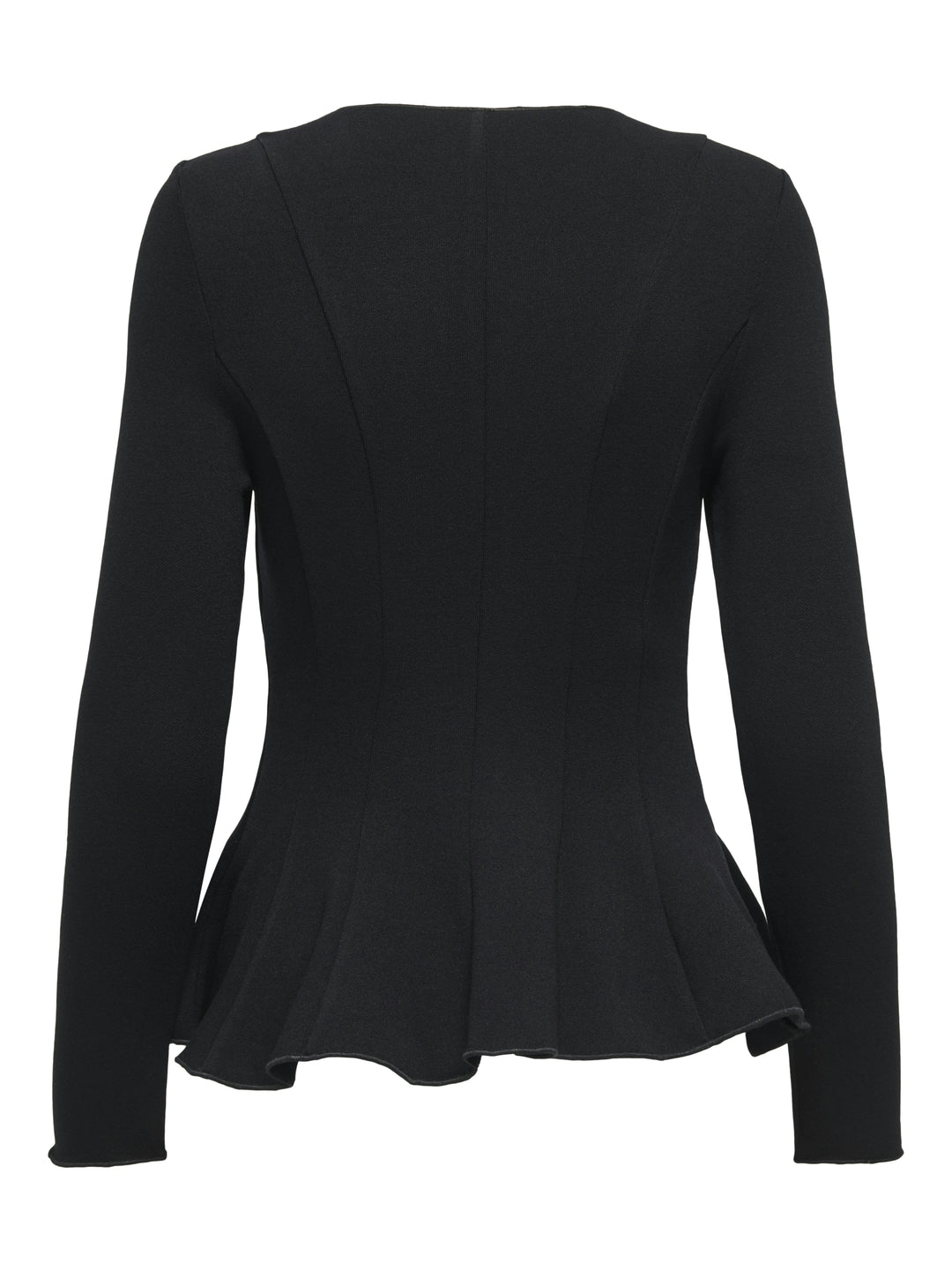 ONLKENYA L/S PEPLUM TOP JRS, Black 177911 Bild 2