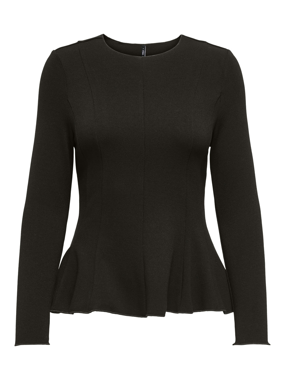 ONLKENYA L/S PEPLUM TOP JRS, Chocolate Torte 244915 Bild 1