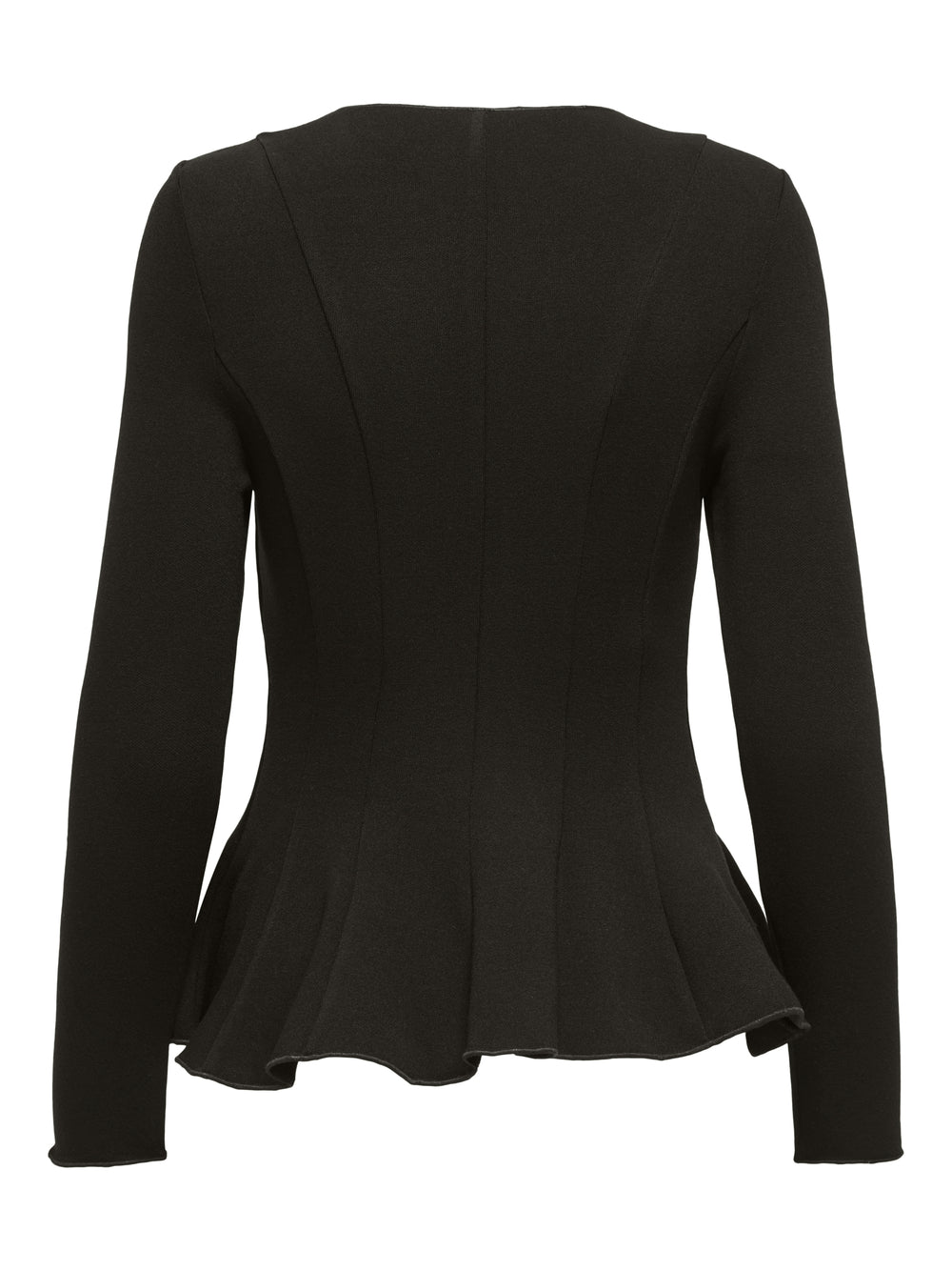 ONLKENYA L/S PEPLUM TOP JRS, Chocolate Torte 244915 Bild 2