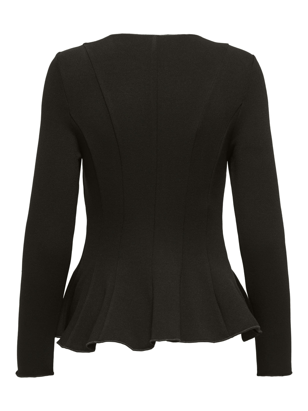 ONLKENYA L/S PEPLUM TOP JRS, Chocolate Torte 244915 Bild 2