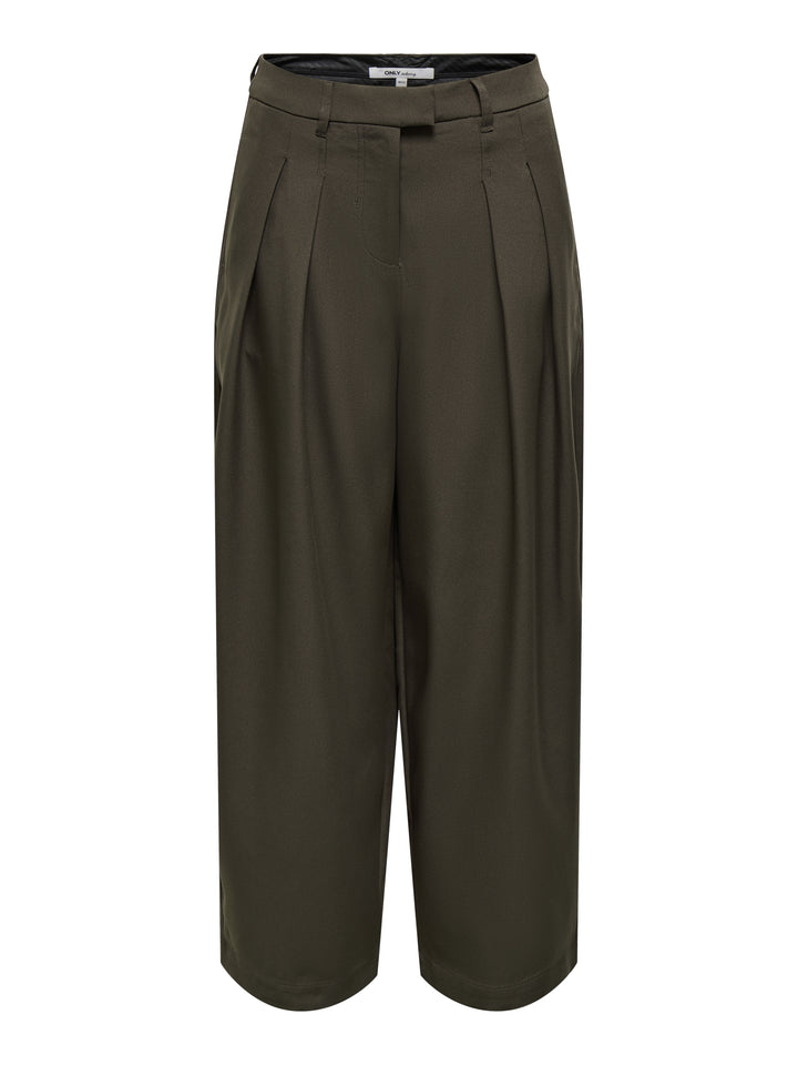 ONLKIRSY MW PLEAT BARREL PANT TLR, Coffee Bean 237375 Bild 1