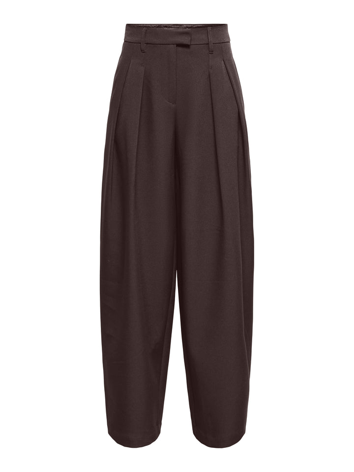 ONLKIRSY MW PLEAT BARREL PANT TLR, Coffee Bean 237375 Bild 1