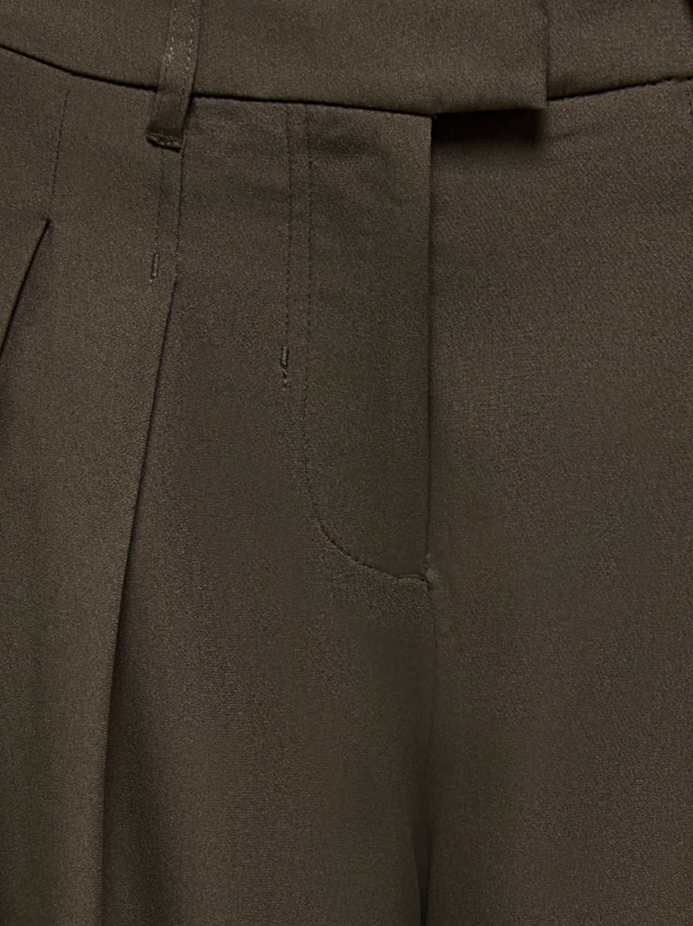 ONLKIRSY MW PLEAT BARREL PANT TLR, Coffee Bean 237375 Bild 2