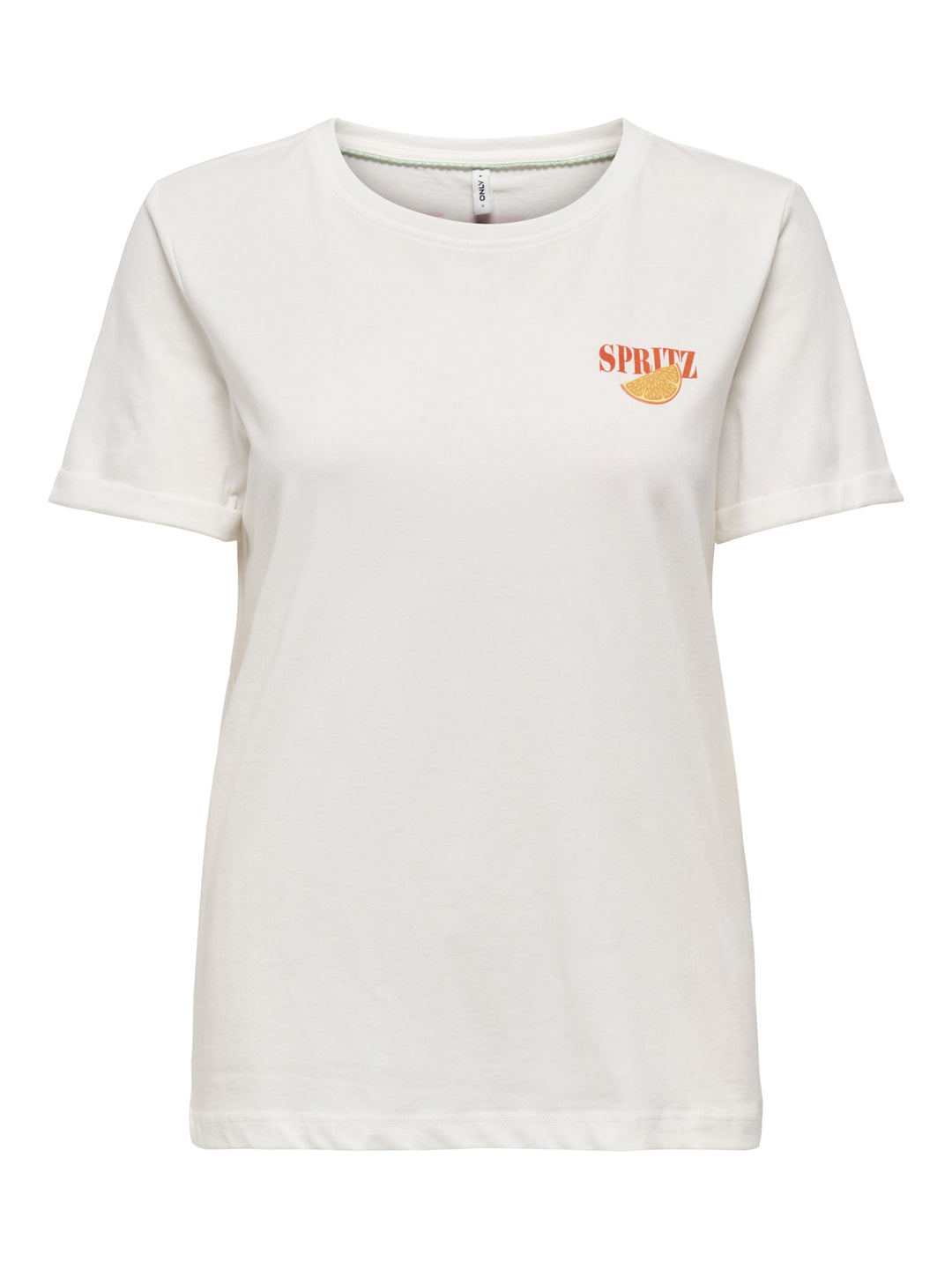ONLKITA S/S DRINKS TOP BOX JRS, Cloud Dancer/Dacey spritz back 177922009 Bild 1