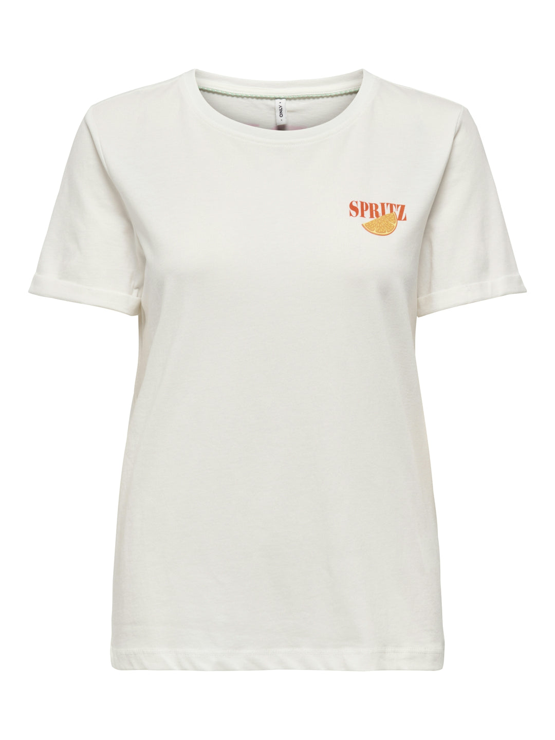 ONLKITA S/S DRINKS TOP BOX JRS, Cloud Dancer/Dacey spritz back 177922009 Bild 1