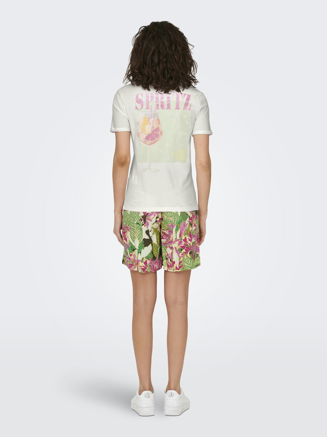 ONLKITA S/S DRINKS TOP BOX JRS, Cloud Dancer/Dacey spritz back 177922009 Bild 4