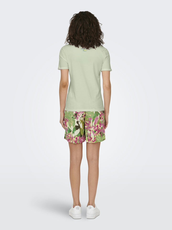 ONLKITA S/S DRINKS TOP BOX JRS, Green Lily/Dacey lime front 202570011 Bild 3