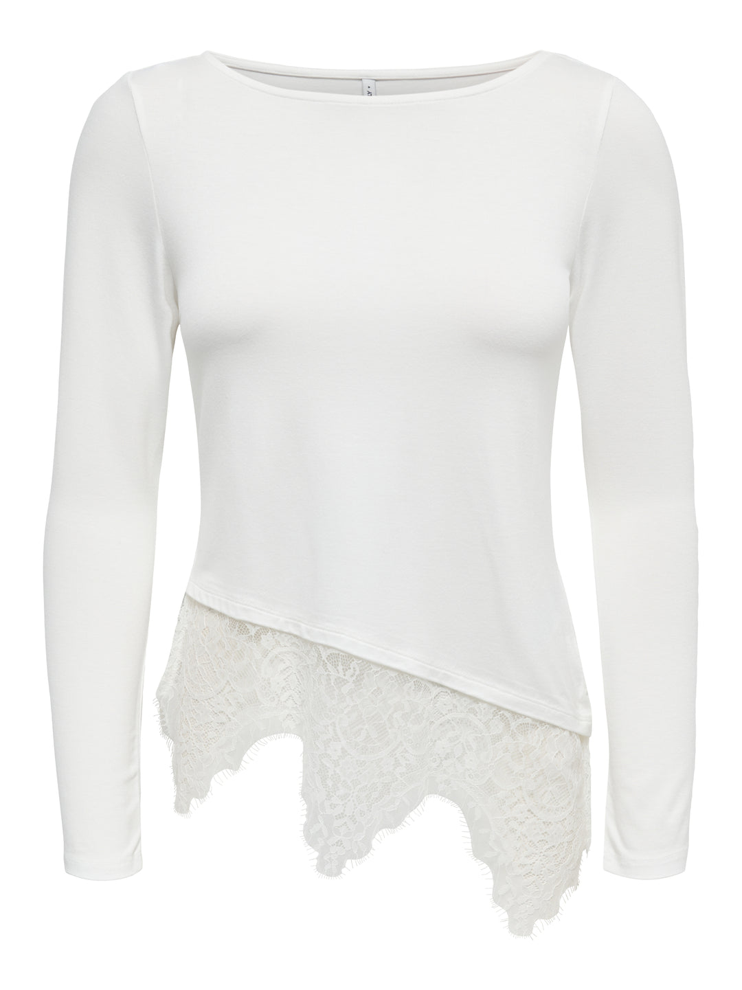 ONLLAILA LS LACE MIX TOP JRS, Cloud Dancer 177922 Bild 1