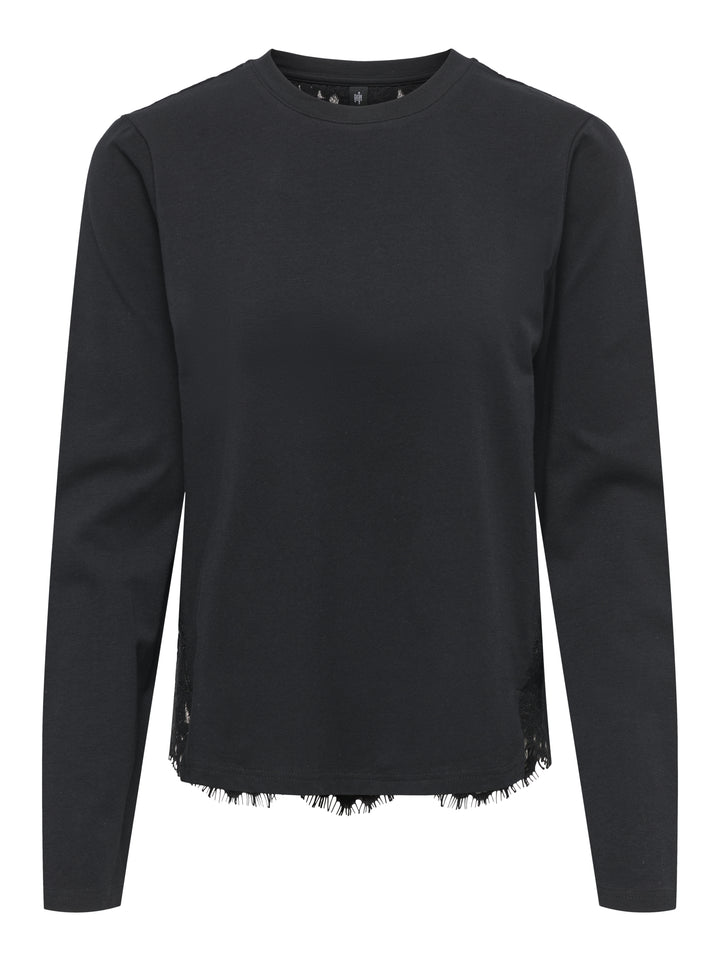 ONLLANIA L/S LACE TOP CS JRS, Black 177911 Bild 1